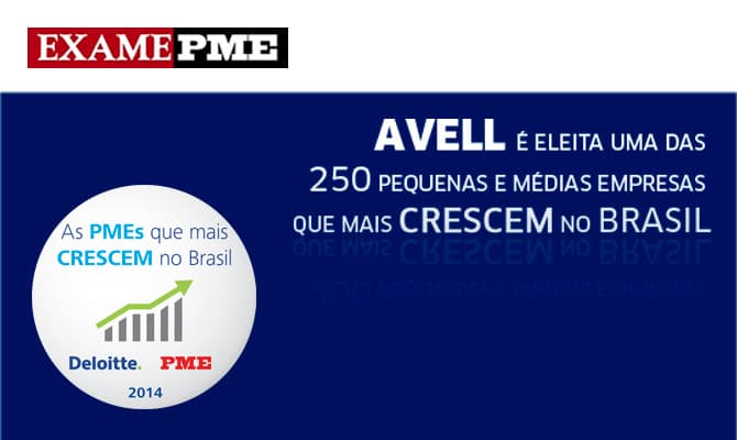 Avell é eleita uma das 250 pequenas e médias empresas que mais crescem no Brasil