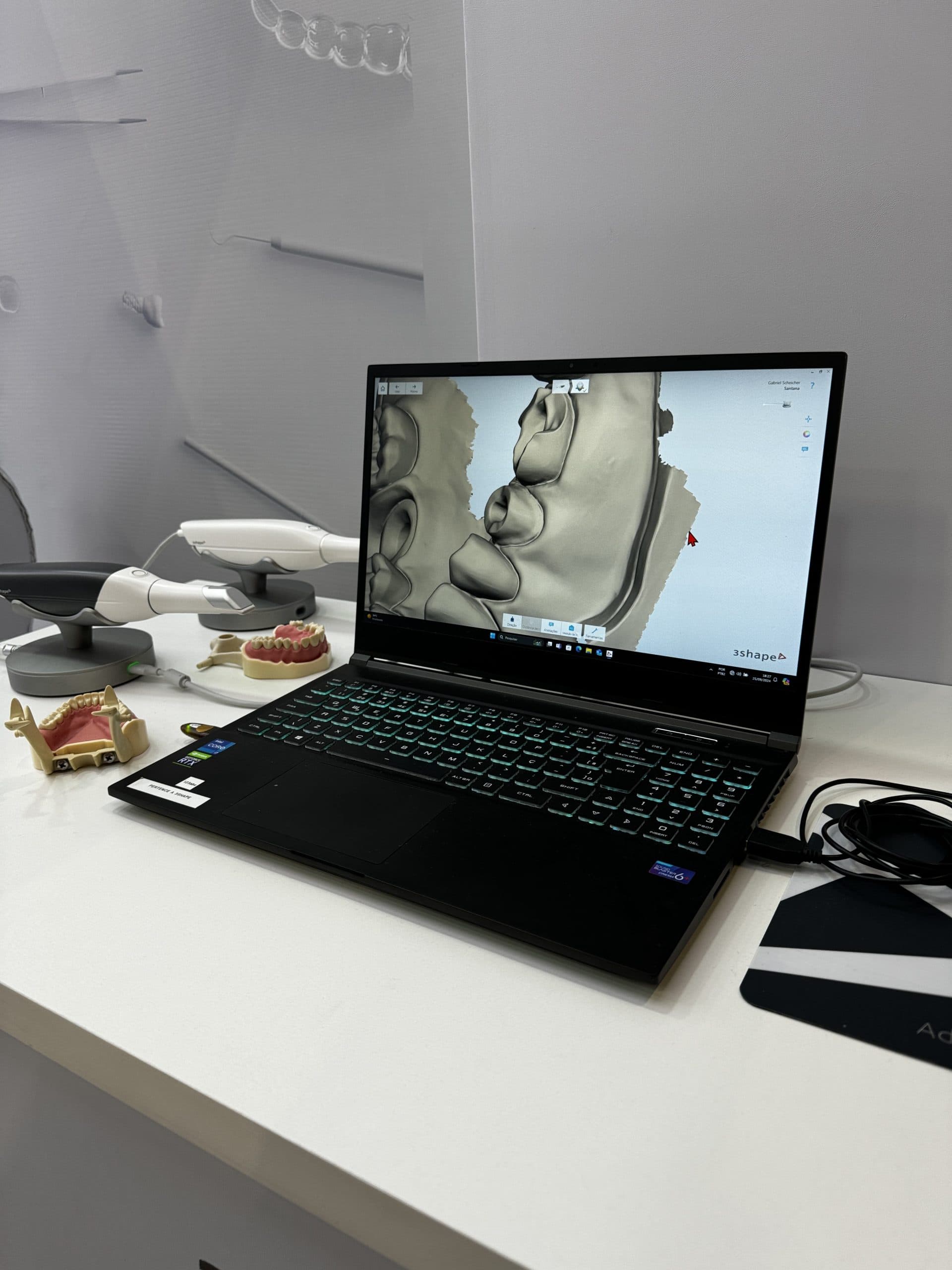 Notebook para 3Shape